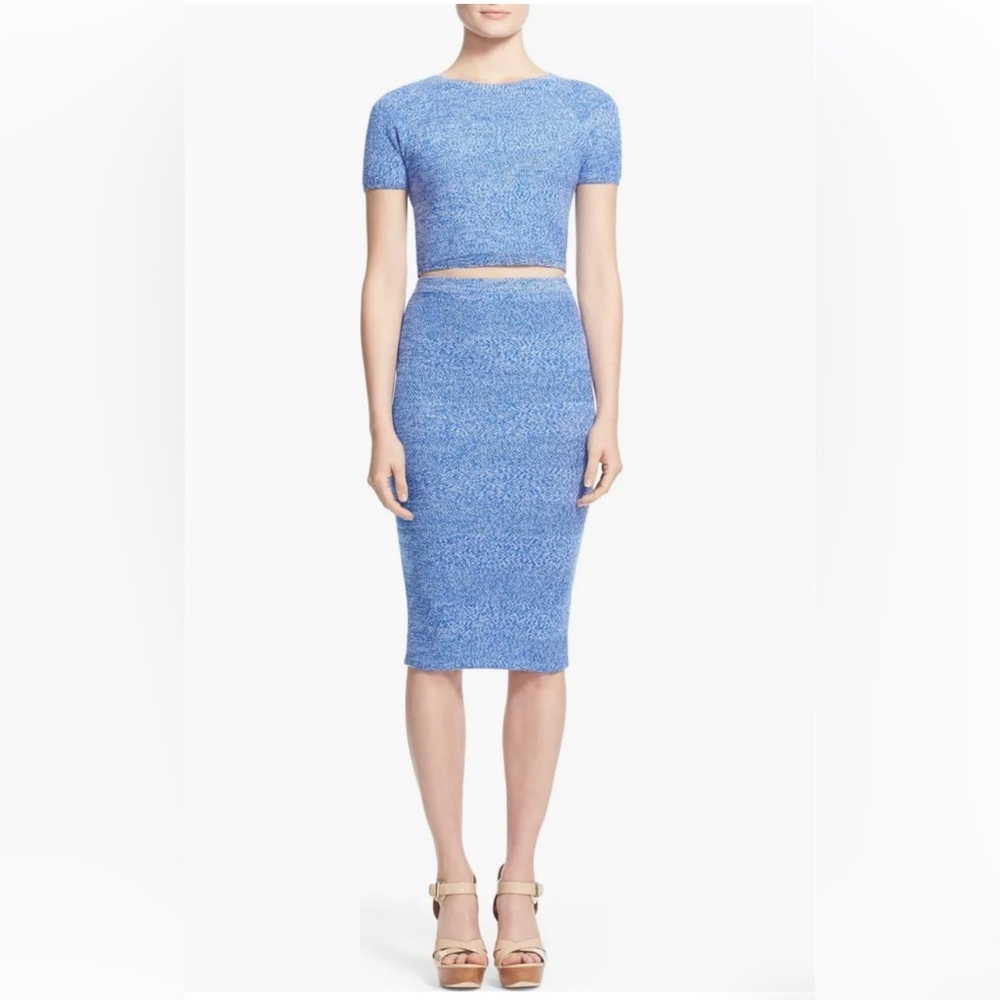 NWT Alice + Olivia Solange Knit Midi Skirt